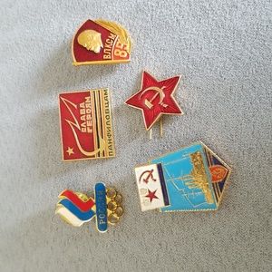 Soviet/Russian Pins Combo